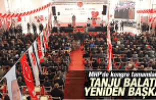 MHP'DE TANJU BALATLI YENİDEN İL BAŞKANI