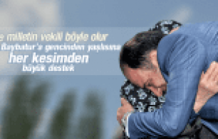 MURAT BAYBATUR'A GENCİNDEN YAŞLISINA BÜYÜK İLGİ