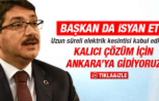 ÖMER FARUK ÇELİK UZUN SÜRELİ ELEKTRİK KESİNTİSİ KABUL EDİLEMEZ
