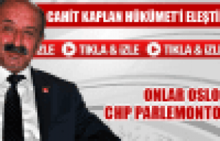 Onlar Oslo'ya Biz Parlemanto'ya