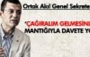 ORTAK AKIL'A ÖZEL TEPKİ 