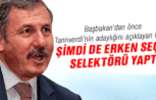ÖZDAĞ, ERKEN SEÇİM SİNYALİ VERDİ
