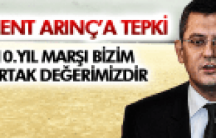 ÖZGÜR ÖZEL'DEN 10.YIL MARŞI TEPKİSİ
