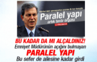 PARALEL YAPI MANİSA'DA OPERASYONLAR YAPAN EMNİYET MÜDÜRÜNÜ HEDEFE KOYDU