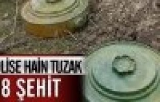 Polis'e Hain Tuzak 8 Şehit