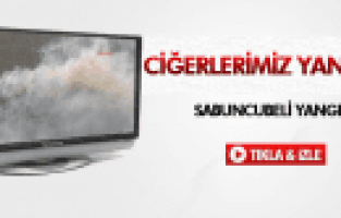 SABUNCUBELİ CAYIR CAYIR YANIYOR CANLI YAYIN