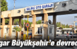 SALİHLİ OTOGAR'I BÜYÜKŞEHİR'E DEVREDİLDİ