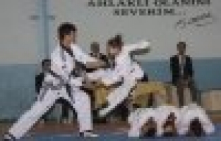 SARUHANLI'DA TAEKWONDO ŞÖLENİ
