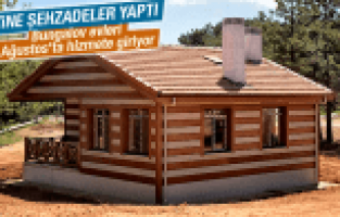 ŞEHZADELER BELEDİYESİ BUNGALOV EVLERİNİ AĞUSTOS'TA HİZMETE SUNUYOR