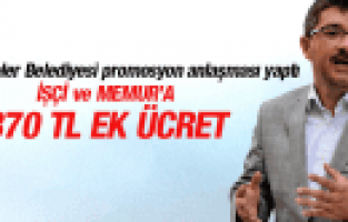 ŞEHZADELER BELEDİYESİ'NDE ÇALIŞAN MEMUR VE İŞÇİYE PROMOSYON PİYANGOSU