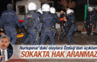 SELÇUK ÖZDAĞ NURLUPINAR'DAKİ OLAYLARLA İLGİLİ AÇIKLAMALARDA BULUNDU