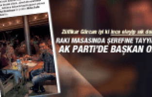 ŞEREFİNE TAYYİP DEDİ AK PARTİ'DE YÖNETİCİ OLDU