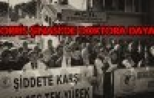 ŞİDDETE KARŞI TEK YÜREK OLDULAR