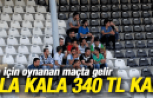 SOMA İÇİN OYNANAN MAÇTA 340 TL GELİR SAĞLANDI