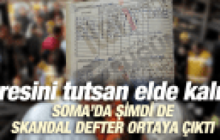 SOMA'DA SKANDAL DEFTER ORTAYA ÇIKTI
