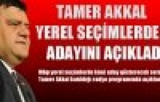 TAMER AKKAL MANİSA BELEDİYE SEÇİMLERİ İÇİN ADAYINI AÇIKLADI
