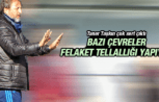 TANER TAŞKIN ÇOK SERT ÇIKTI 