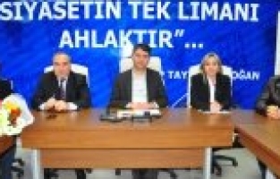 TUNALI’DAN İLK ZİYARET YUNUSEMRE İLÇE TEŞKİLATINA