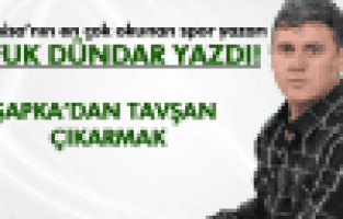 UFUK DÜNDAR ;ŞAPKA'DAN TAVŞAN ÇIKARMAK