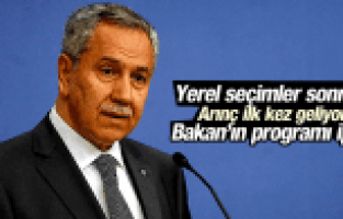 YEREL SEÇİMLERDEN SONRA ARINÇ İLK KEZ MANİSA'YA GELİYOR