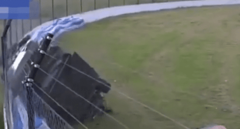 Otomobil Yarışında Korkunç Kaza