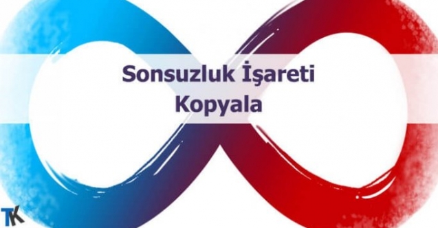 Sonsuzluk İşareti Nasıl Yapılır?