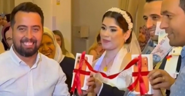 Manisa’da gelin ve damada sürpriz düğün hediyesi