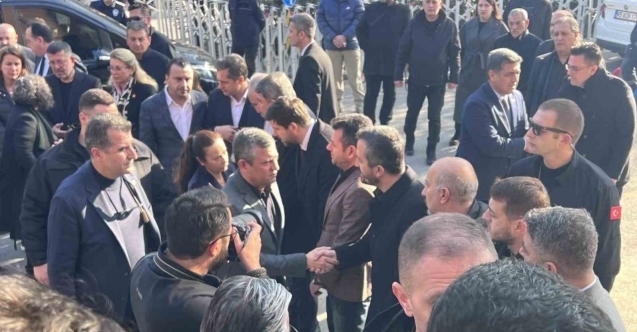 Genel Başkan Özel, Durbay ailesiyle beraber taziyeleri kabul etti