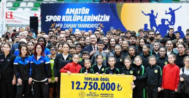 Manisa Büyükşehir Belediyesi’nden 123 kulübe 12.7 milyon TL destek