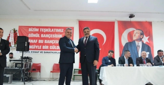 Sarıgöl Esnaf ve Sanatkarlar Odası Olağan Genel Kurulu’nda Emrah Eroğlu 4. kez güven tazeledi