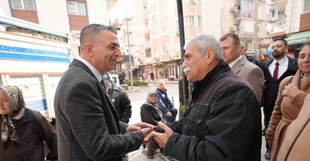 Başkan Şimşek esnafın sorunlarını dinledi