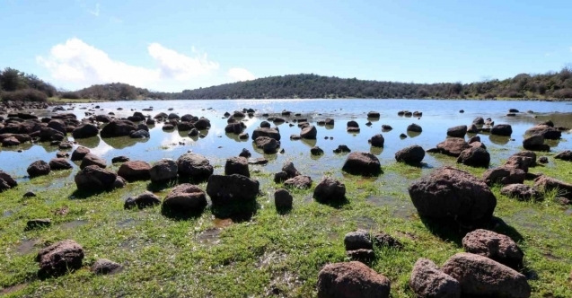 Geçen yıl tamamen kuruyan Tepegöl yeniden su tuttu