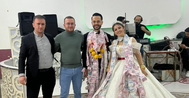 Arkadaşlarından damada ’beşi bir yerde ayva’