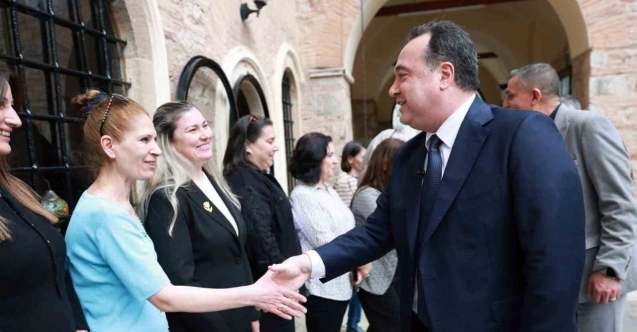 Başkan Dutlulu, MASMEK kursiyerleriyle buluştu