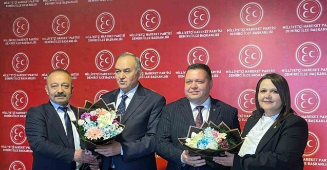 MHP Grup Başkanvekili Akçay, Demirci’de temaslarda bulundu