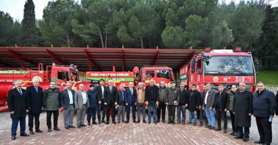 Manisa’da orman yangınlarına karşı tedbirler güçlendiriliyor
